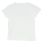Liu Jo T-Shirt Tinta Unita con Brillantini per Neonata KA5095NXX BIANCO LIU JO 