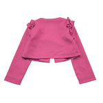 Liu Jo Coprispalle Tinta Unita con Balze per Bambina KF3090 VIOLA LIU JO 