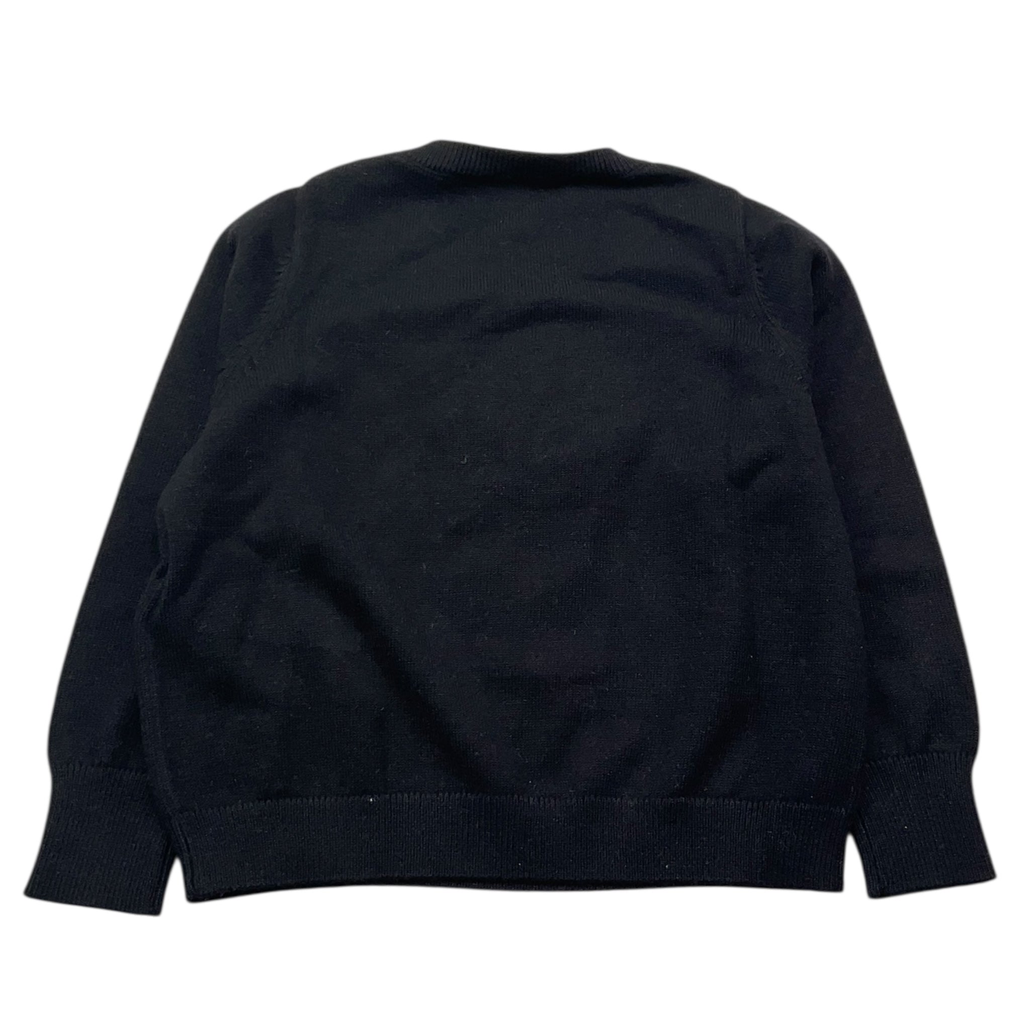 Liu Jo Maglia Girocollo Tinta Unita con Logo per Neonata KF4039 NERO LIU JO 