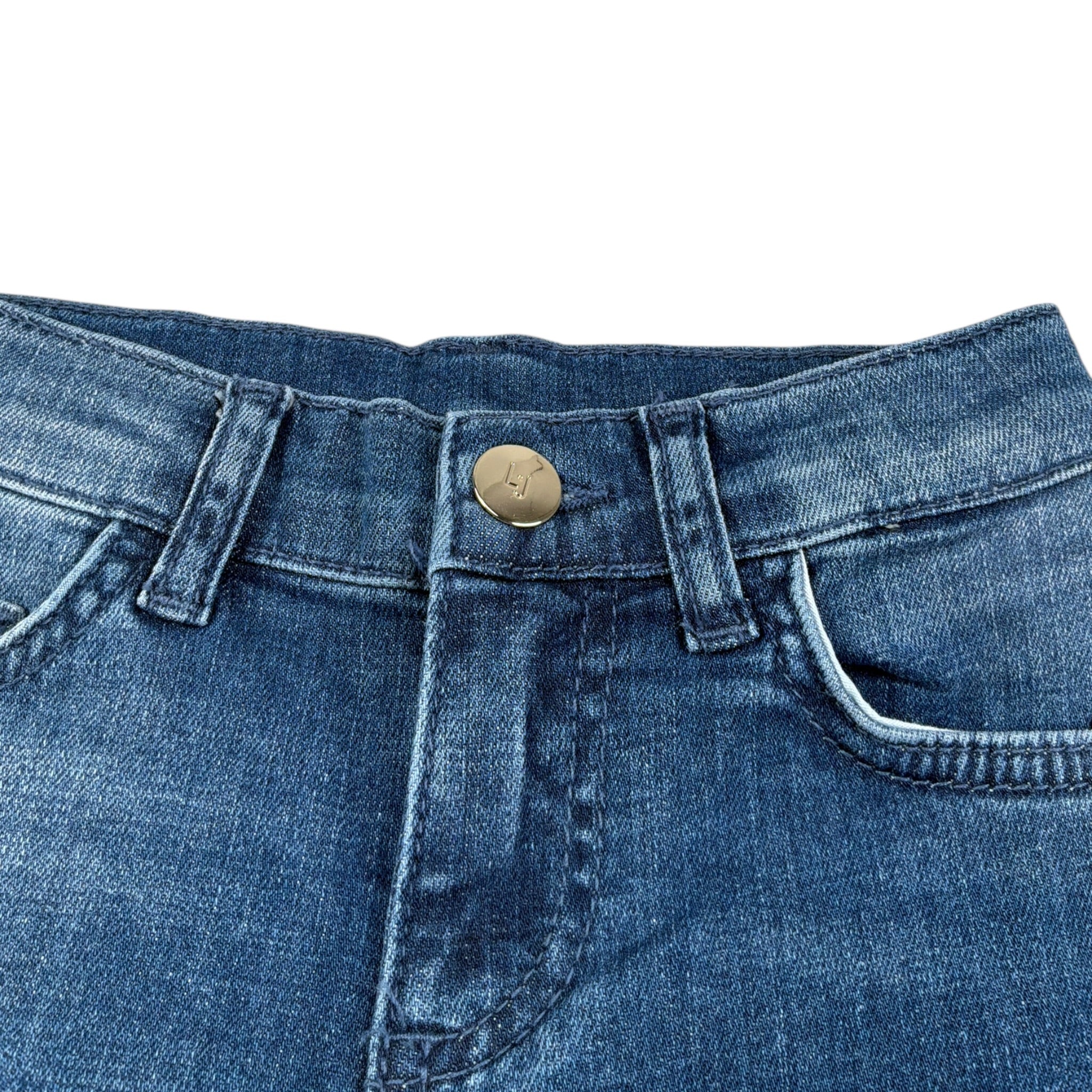 Liu Jo Jeans tinta unita Modello Palazzo Blu per Bambina KF5019 BLU LIU JO 