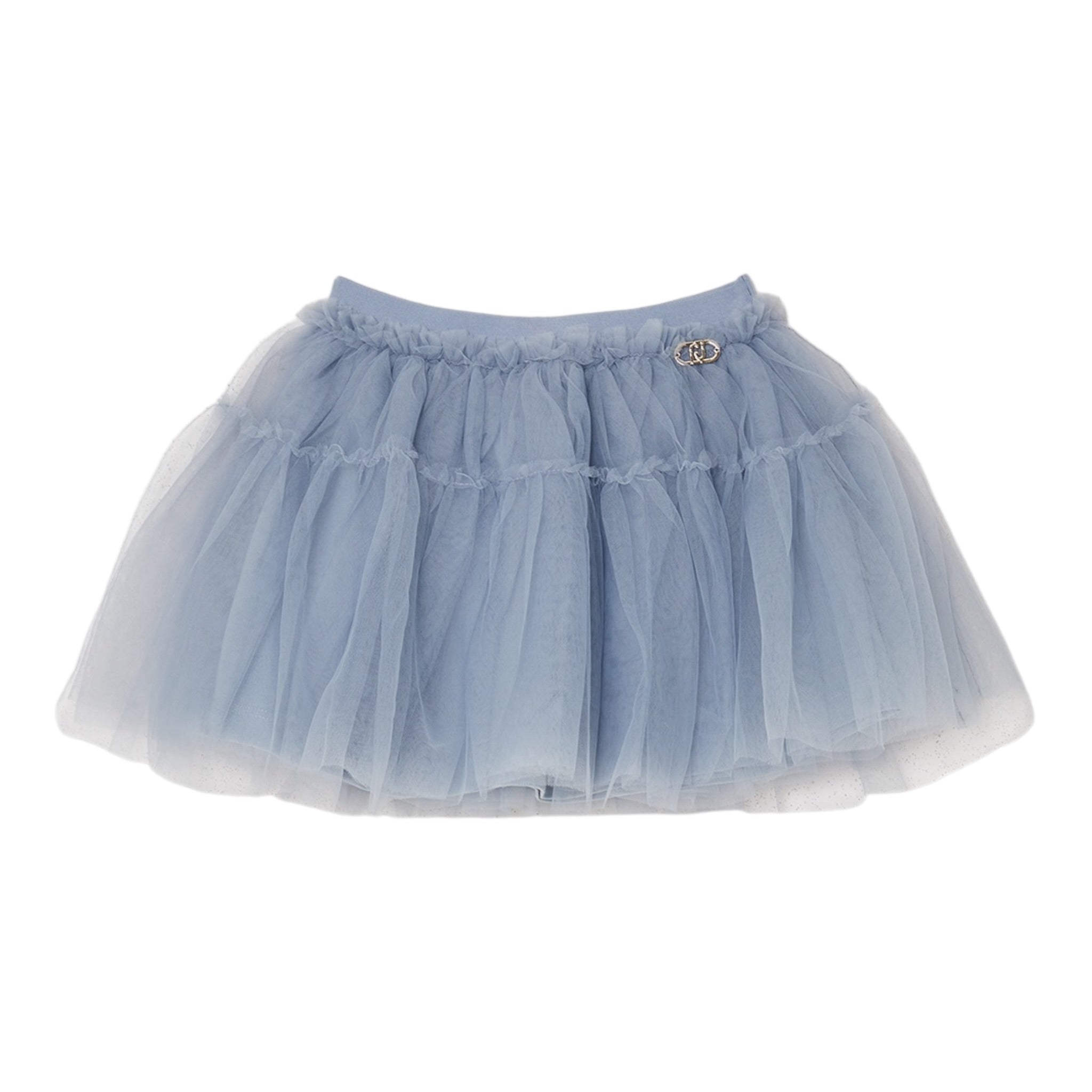 Liu Jo Gonna tinta unita con Tulle Azzurro per Bambina KF5074 AZZURRO LIU JO 