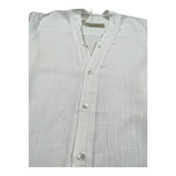 Louis Dieudonne' Camicia Manica Lunga Tinta Unita per Bambino TULELEG BIANCO LOUIS DIEUDONNE' 