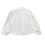Lu Lu By Miss Grant Camicia tinta unita Manica Lunga Bianco per Bambina LL3270 BIANCO LU LU BY MISS GRANT 