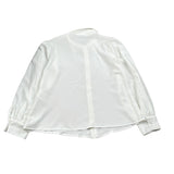 Lu Lu By Miss Grant Camicia tinta unita Manica Lunga Bianco per Bambina LL3270 BIANCO LU LU BY MISS GRANT 