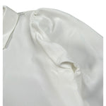 Lu Lu By Miss Grant Camicia tinta unita Manica Lunga Bianco per Bambina LL3270 BIANCO LU LU BY MISS GRANT 