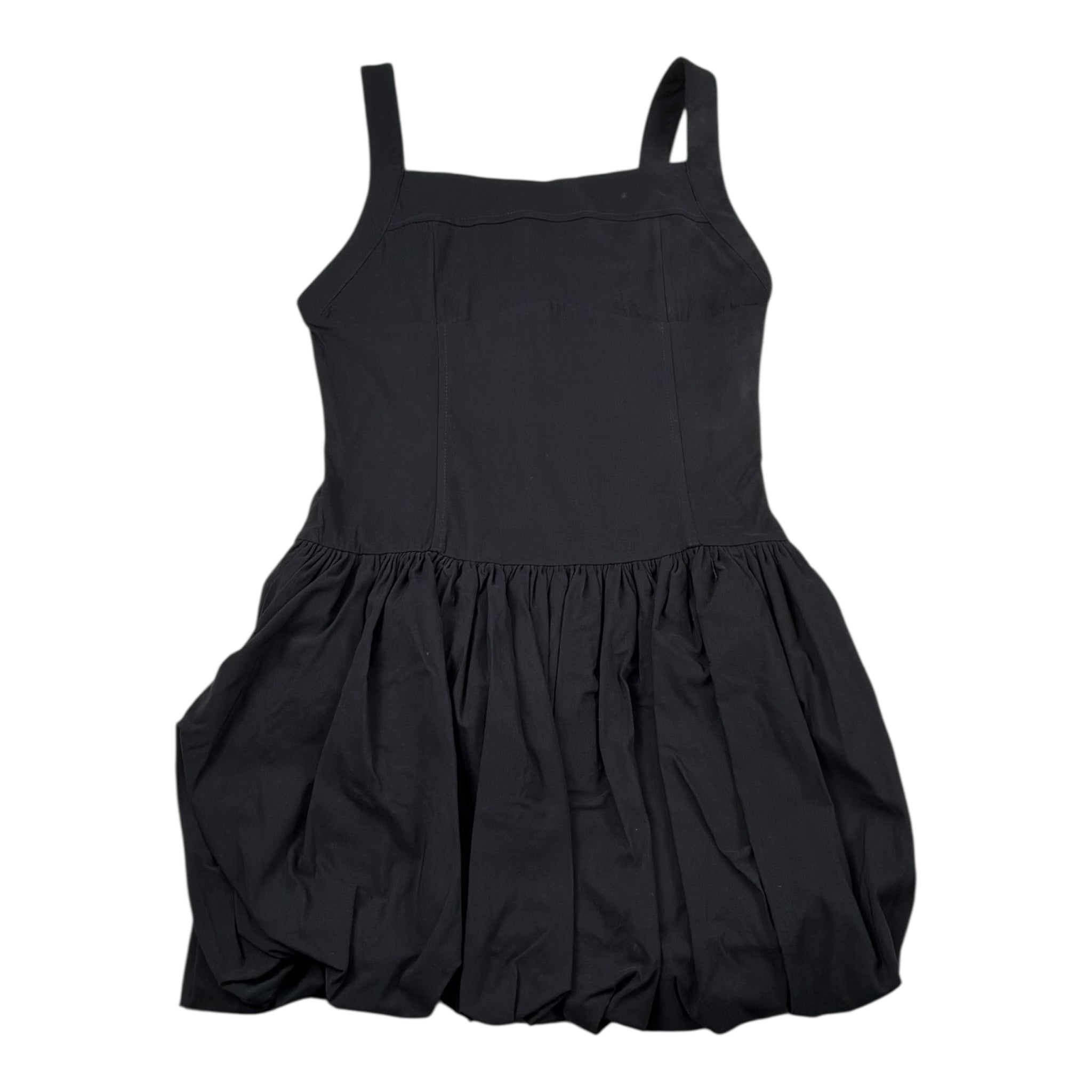 Lu Lu By Miss Grant Abito Tinta Unita per Bambina LL3400 NERO LU LU BY MISS GRANT 