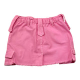 Lu Lu By Miss Grant Gonna Tinta Unita con Elastico In Vita per Bambina LL3408 ROSA LU LU BY MISS GRANT 