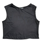 Lu Lu By Miss Grant Top tinta unita Nero per Bambina LL3453 NERO LU LU BY MISS GRANT 