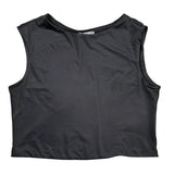 Lu Lu By Miss Grant Top tinta unita Nero per Bambina LL3453 NERO LU LU BY MISS GRANT 