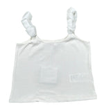 Lu Lu By Miss Grant Top tinta unita A Bretelle Bianco per Bambina LL3501 BIANCO LU LU BY MISS GRANT 