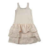 Lu Lu By Miss Grant Abito tinta unita Beige per Bambina LL3689 BEIGE LU LU BY MISS GRANT 