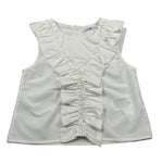 M+E' Camicia Giromanica tinta unita Bianco per Neonata UE0895N BIANCO M+E' 