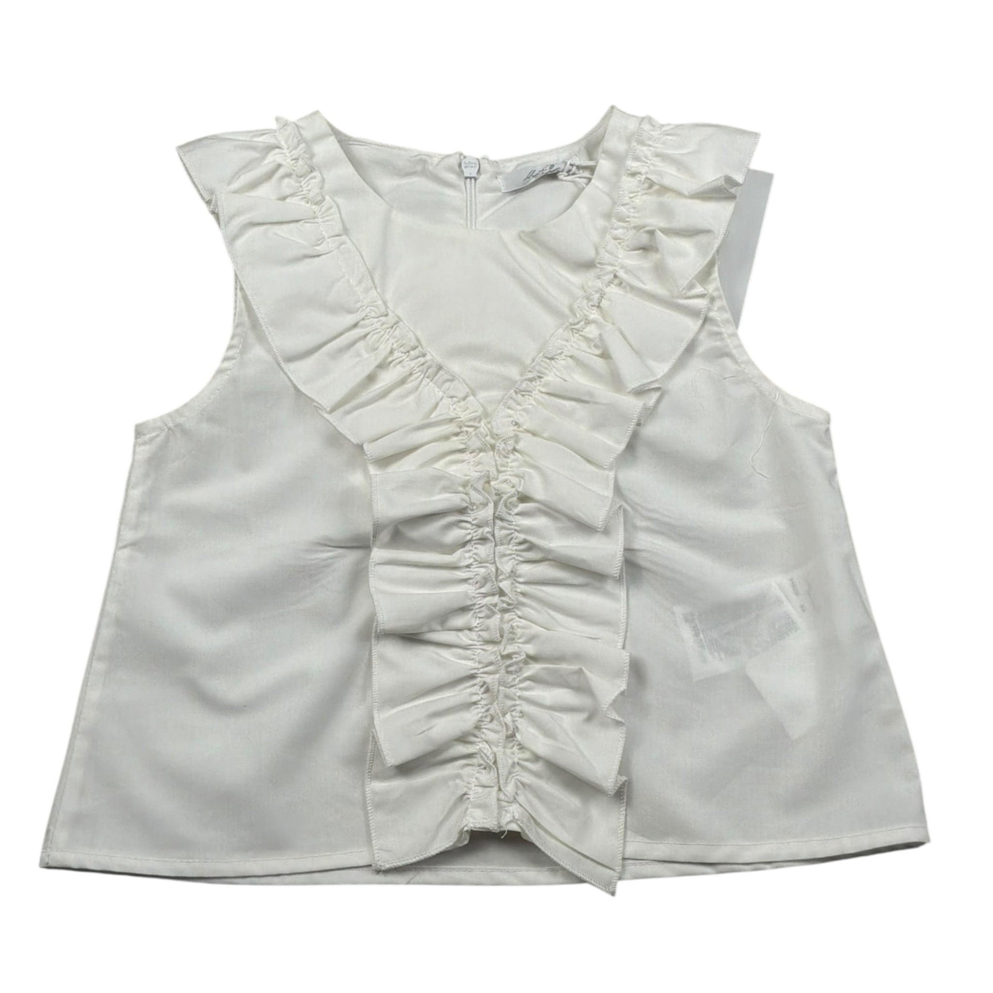 M+E' Camicia Giromanica tinta unita Bianco per Neonata UE0895N BIANCO M+E' 