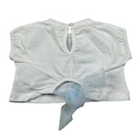 M+E' T-Shirt Girocollo tinta unita con Stampa Bianco per Neonata UE1262 BIANCO M+E' 