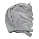 Mac Ilusio'N Cappello Tinta Unita con Ricami per Neonata G032 GRIGIO MAC ILUSIO'N 