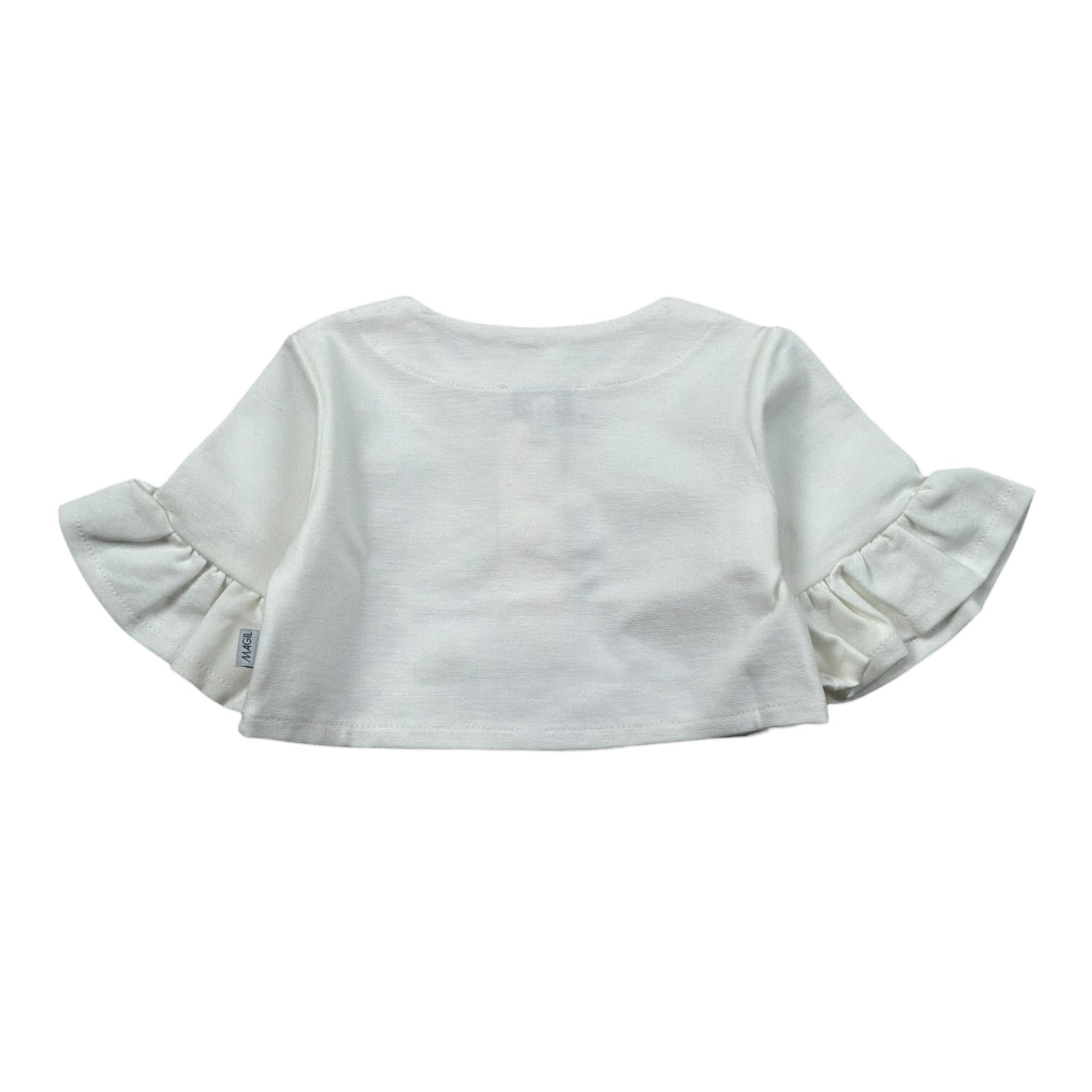 Magil Coprispalle Tinta Unita per Neonata DN33041 BIANCO MAGIL 