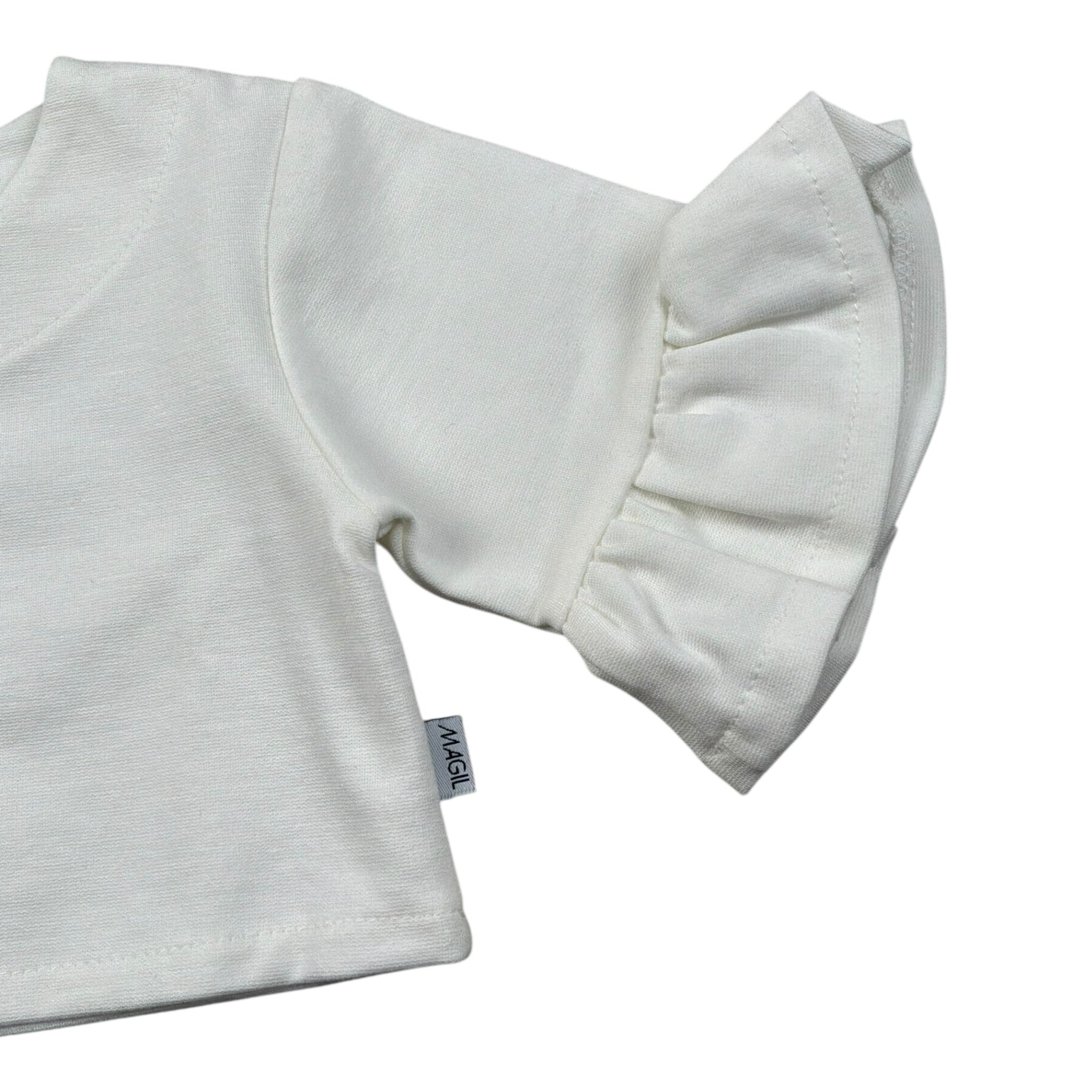 Magil Coprispalle Tinta Unita per Neonata DN33041 BIANCO MAGIL 
