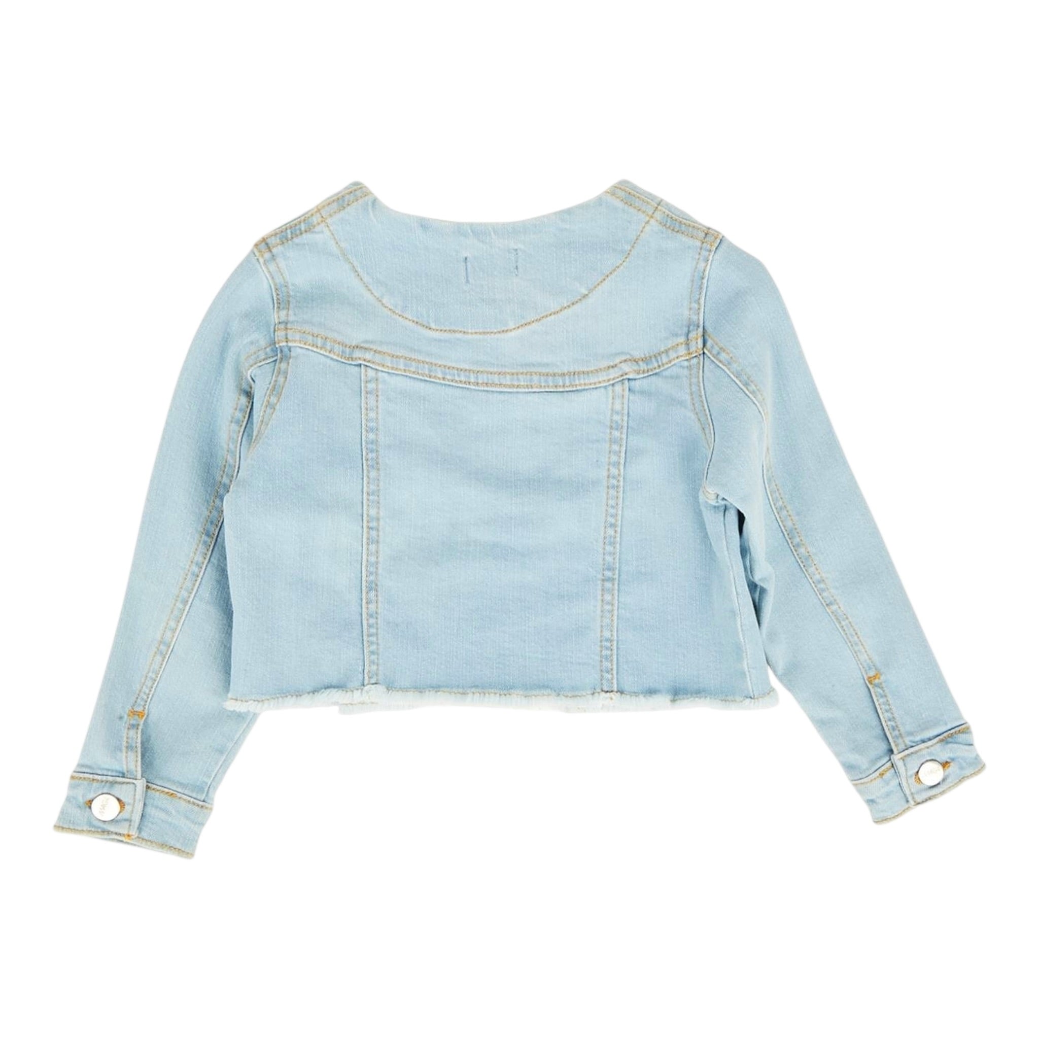 Magil Giubbino Tinta Unita per Bambina FN23088 AZZURRO MAGIL 
