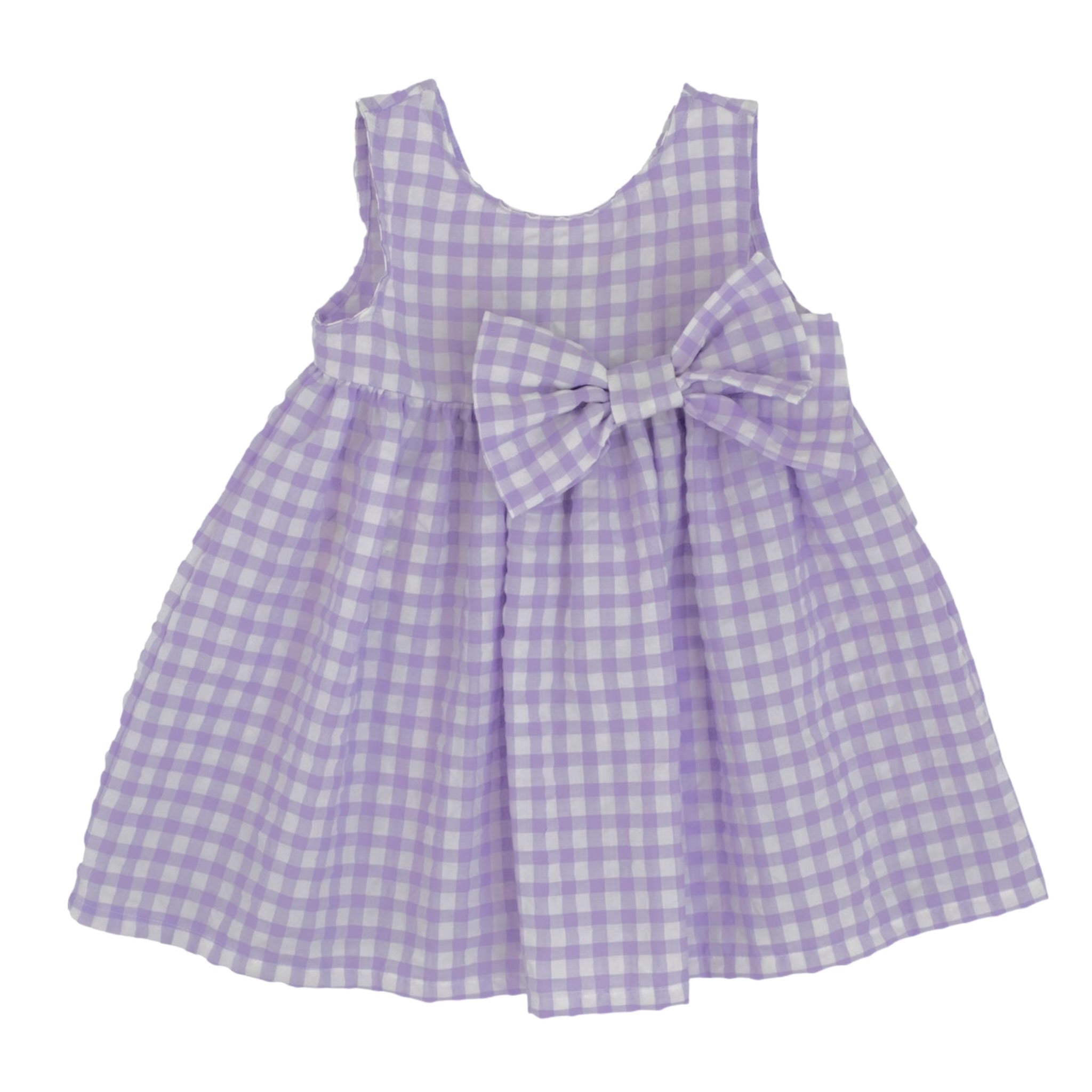 Magil Top Bicolore con Fantasia A Quadri per Bambina HN21119 BIANCO/LILLA MAGIL 