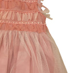 Magil Abito Cerimonia Tinta Unita Giromanica In Tulle per Neonata ZM20055 ROSA MAGIL 