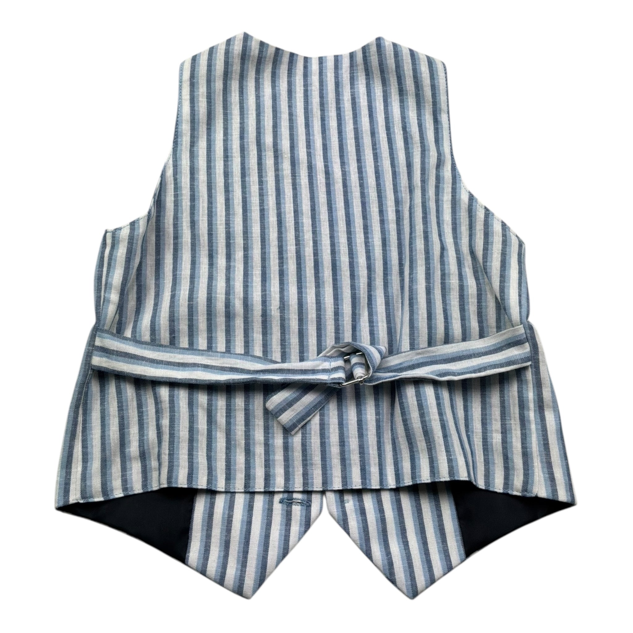 Mai'S Kids Gilet Fantasia A Righe per Bambino MAIOS BIANCO MAI'S KIDS 
