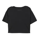 Maison Margiela T-Shirt Girocollo Tinta Unita con Stampa per Bambina M60806M NERO MAISON MARGIELA 