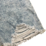 Manila Grace Short In Denim con Girovita Regolabile per Bambina 430PMBS25 AZZURRO MANILA GRACE 