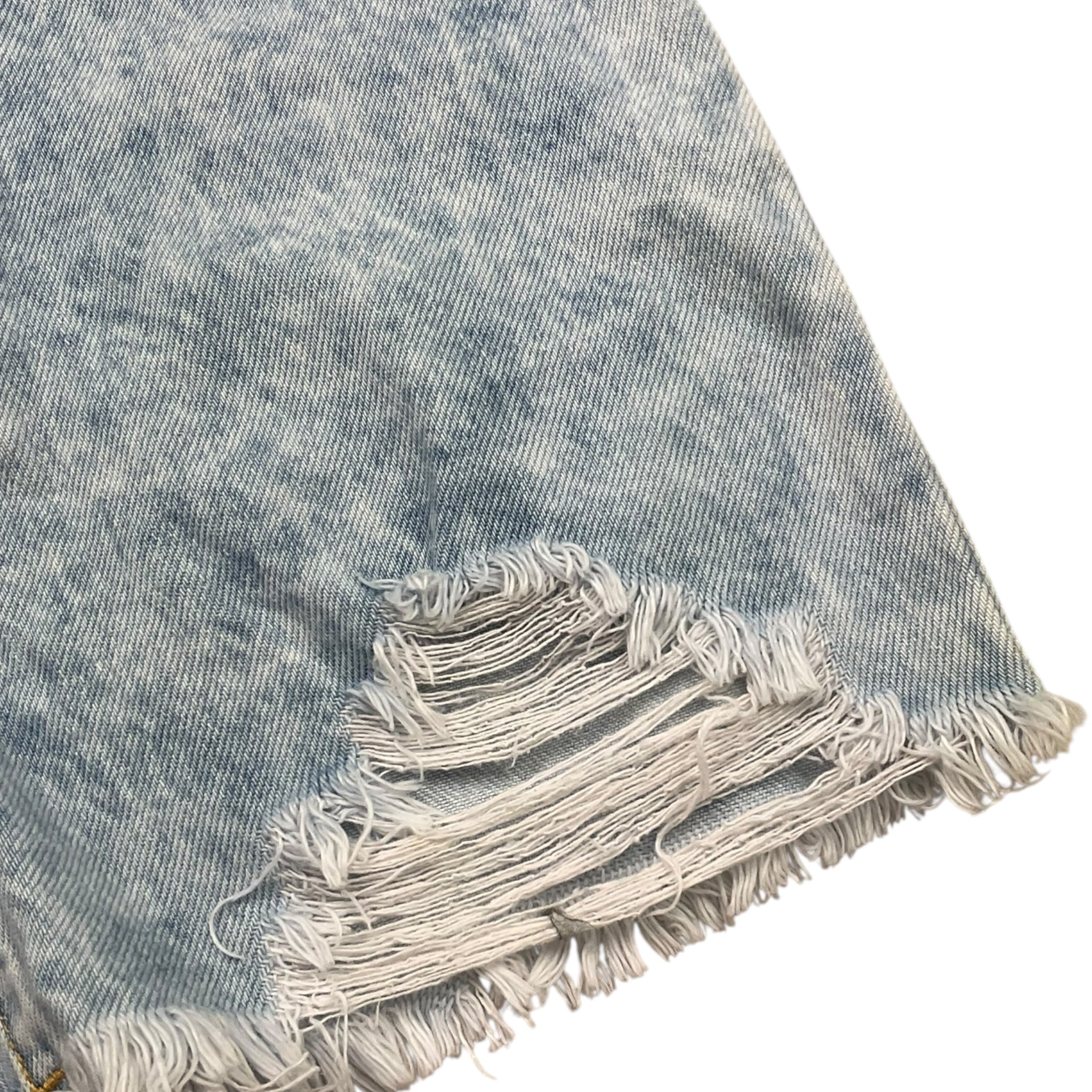 Manila Grace Short In Denim con Girovita Regolabile per Bambina 430PMBS25 AZZURRO MANILA GRACE 