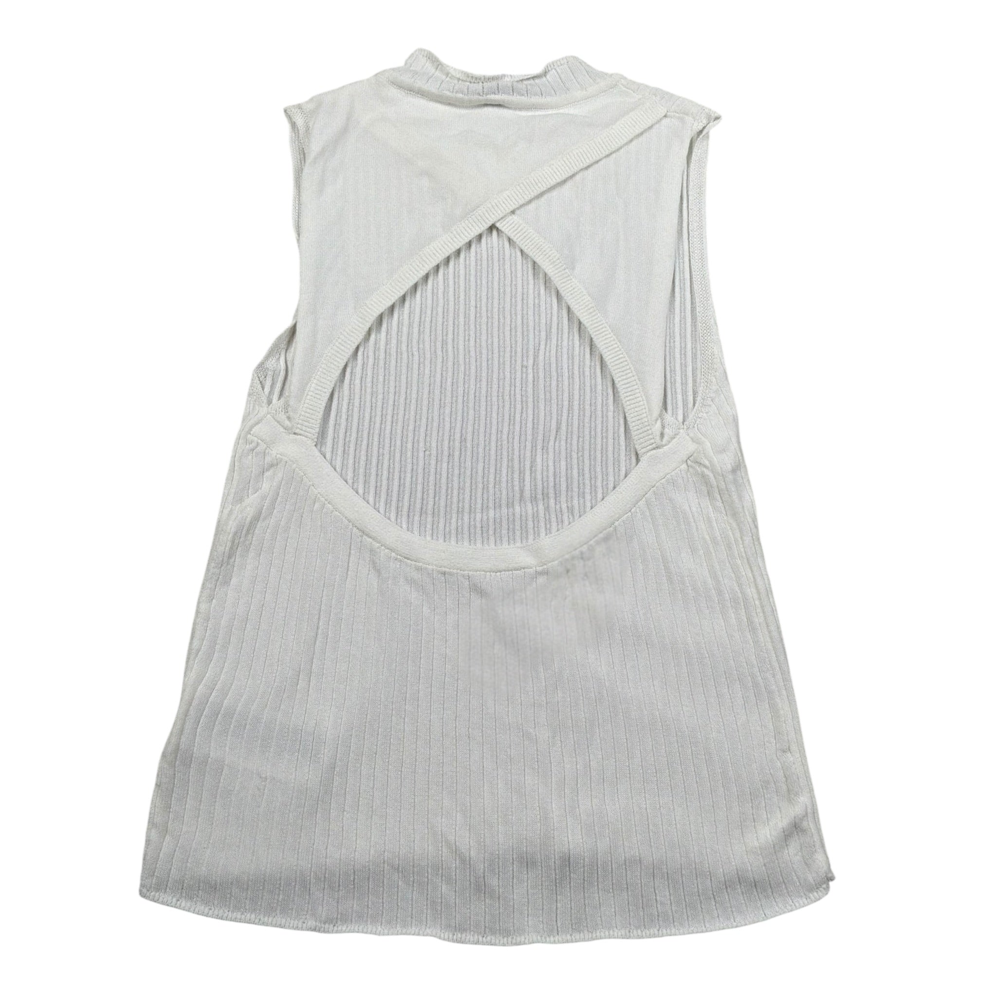 Manila Grace Canotta Tinta Unita con Scollo Posteriore per Bambina MG2677 BIANCO MANILA GRACE 