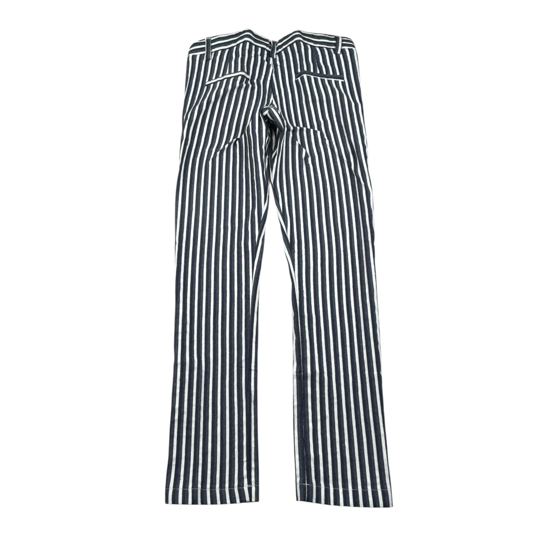 Manuel & Frank Pantalone Tinta Unita con Stampa A Righe per Bambino MF1192R BLU MANUEL & FRANK 