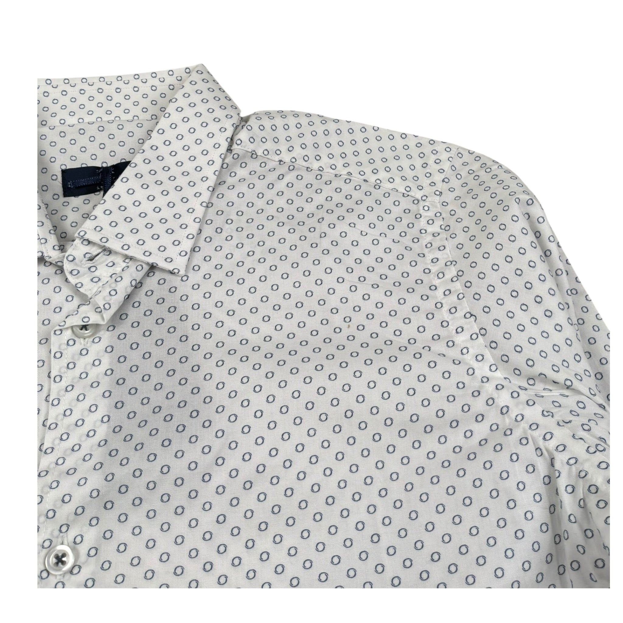 Manuel & Frank Camicia Manica Lunga Tinta Unita per Bambino MF3309R BIANCO MANUEL & FRANK 