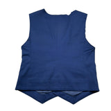 Manuel & Frank Gilet Tinta Unita  per Bambino MF5011R BLU MANUEL & FRANK 