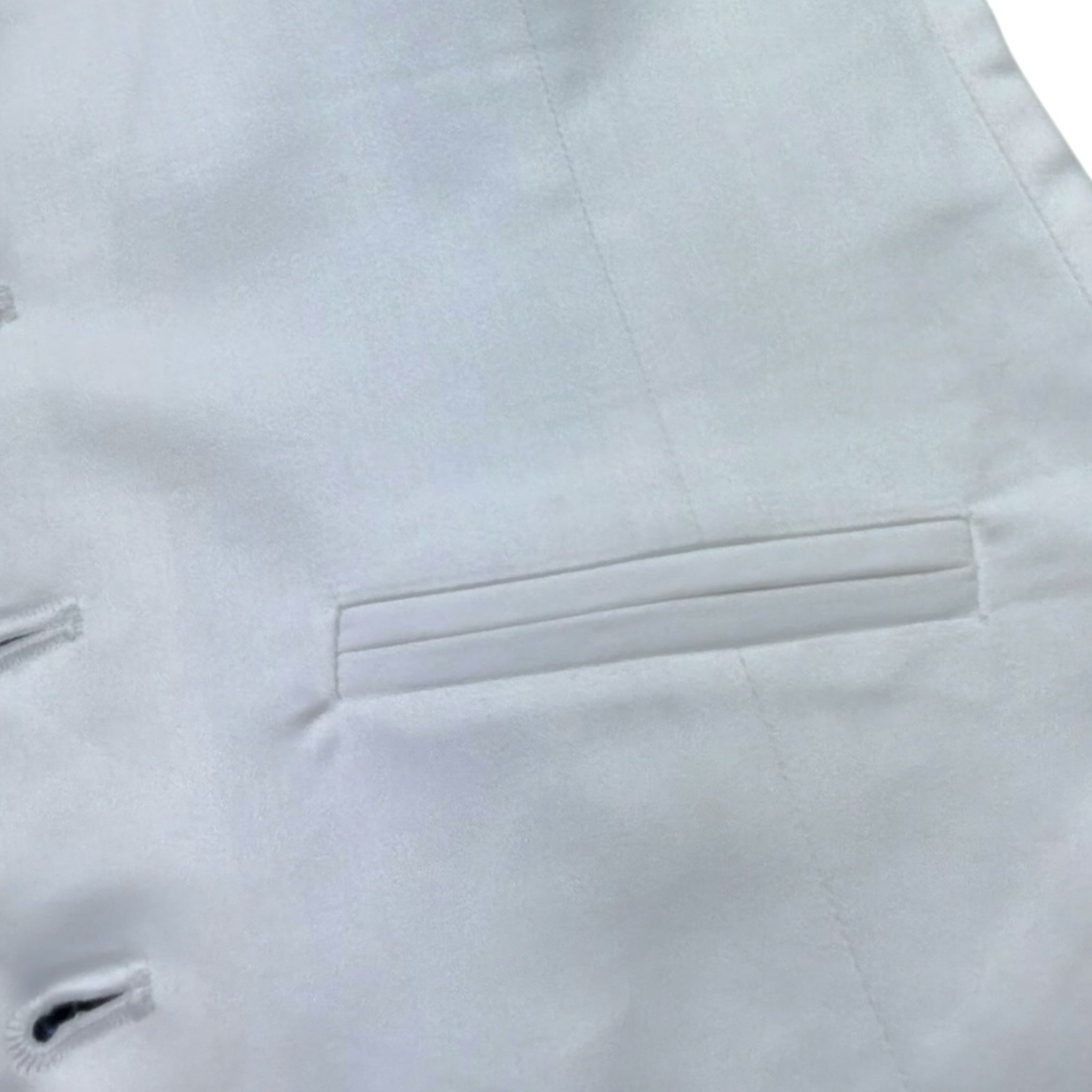 Manuel & Frank Gilet Tinta Unita con Fantasia per Bambino MF5140R BIANCO MANUEL & FRANK 