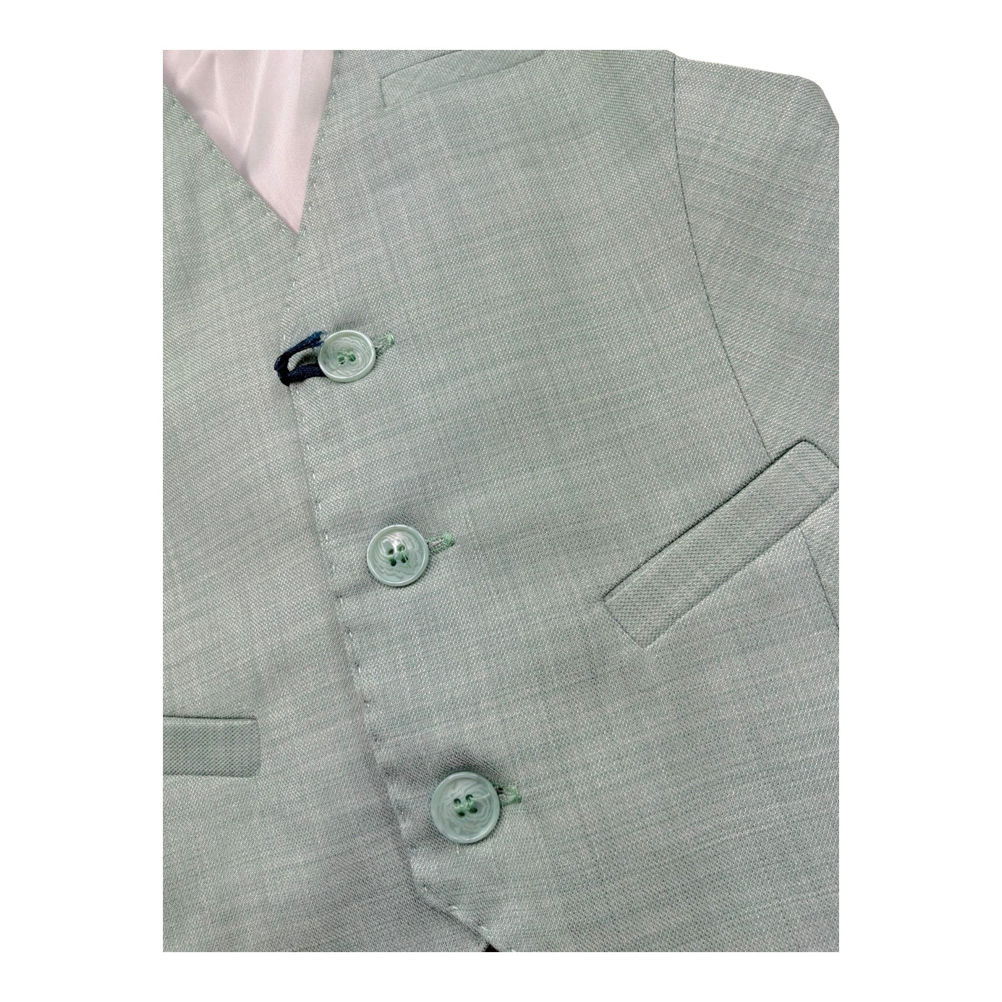 Manuel & Frank Gilet Tinta Unita per Bambino MF5296B VERDE MANUEL & FRANK 