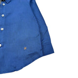 Manuel Ritz Camicia Manica Lunga Tint Unita Blu per Bambino MR30833J BLU MANUEL RITZ 