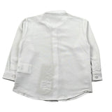 Manuel Ritz Camicia Manica Lunga Tinta Unita Collo Coreano per Neonato MR3096N BIANCO MANUEL RITZ 