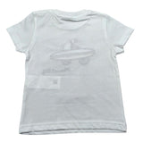 Manuel Ritz T-Shirt Girocollo Tinta Unita con Ricamo per Neonato MR3109 BIANCO MANUEL RITZ 