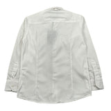Manuell & Frank Camicia Manica Lunga Tinta Unita per Bambino MF3404B BIANCO MANUELL & FRANK 