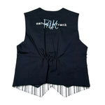 Manuell & Frank Gilet Bicolore Fantasia A Righe per Bambino MF5150B BIANCO/BLU MANUELL & FRANK 