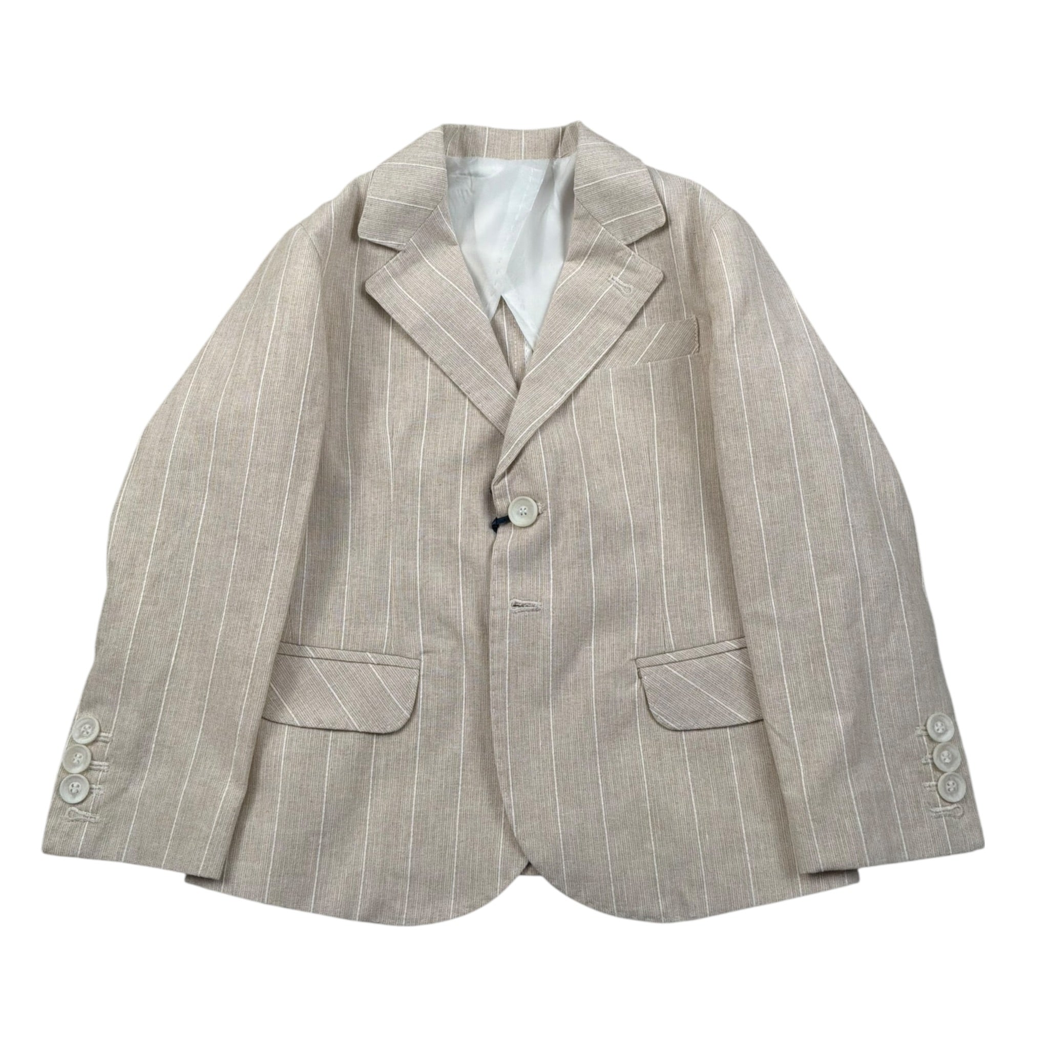 Manuell & Frank Giacca Tinta Unita per Bambino MF6276 BEIGE MANUELL & FRANK 