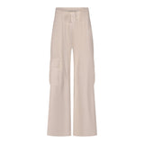 Marc Ellis Pantalone Tinta Unita Modello con Tasconi per Bambina JMJPT01189 BIANCO MARC ELLIS 