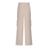 Marc Ellis Pantalone Tinta Unita Modello con Tasconi per Bambina JMJPT01189 BIANCO MARC ELLIS 