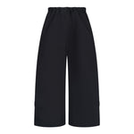 Marc Ellis Pantalone Tinta Unita Modello A Palazzo per Bambina JMJPT16475 NERO MARC ELLIS 