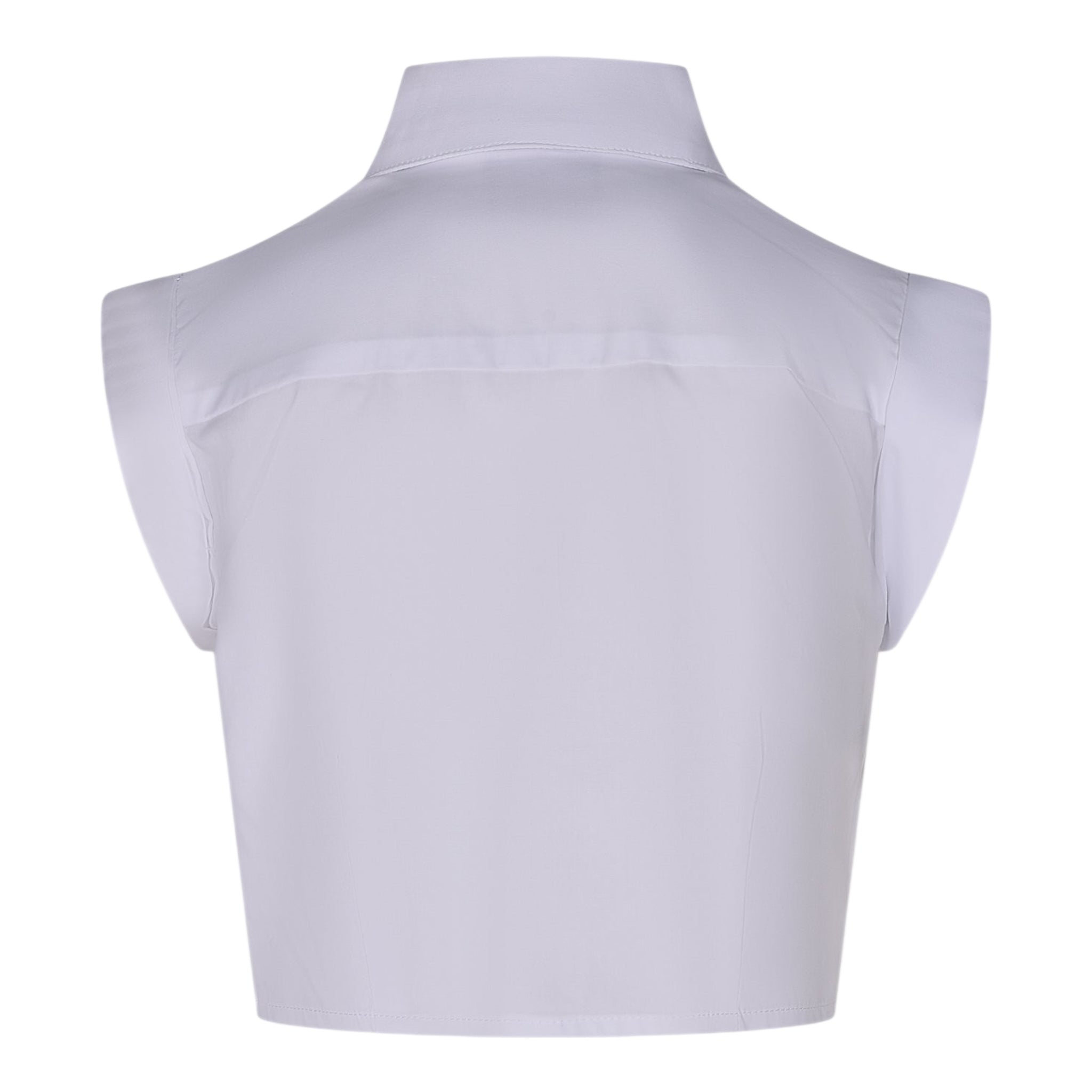 Marc Ellis Camicia Mezza Manica Tinta Unita con Logo per Bambina JMJSH01176 BIANCO MARC ELLIS 