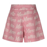 Marc Ellis Short tinta unita con Logo Rosa per Bambina JMJSO01160 ROSA MARC ELLIS 