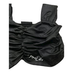 Marc Ellis Top Tinta Unita con Arricciatura per Bambina JMJTP01210 NERO MARC ELLIS 