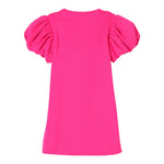 Marc Jacobs Abito Mezza Manica Tinta Unita con Stampa per Bambina W60496 FUXIA MARC JACOBS 