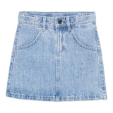 Marc Jacobs Gonna In Denim Tinta Unita con Brillantini per Bambina W60539 AZZURRO MARC JACOBS 