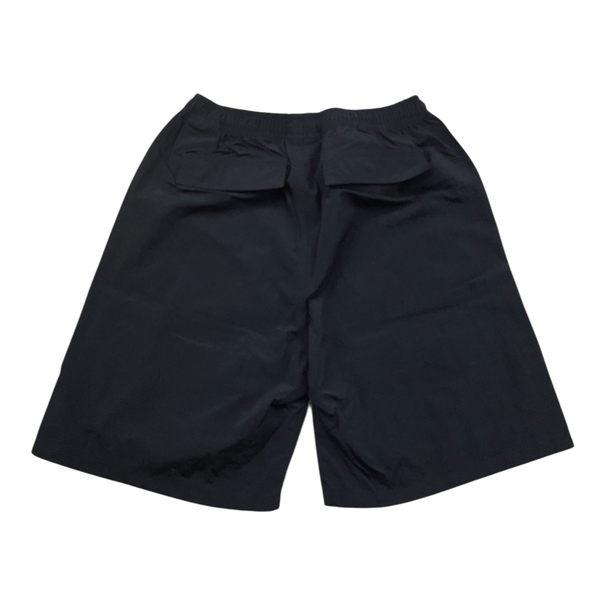 Marcelo Burlon Bermuda Tinta Unita con Elastico In Vita per Bambino CBCS001S24 NERO MARCELO BURLON 