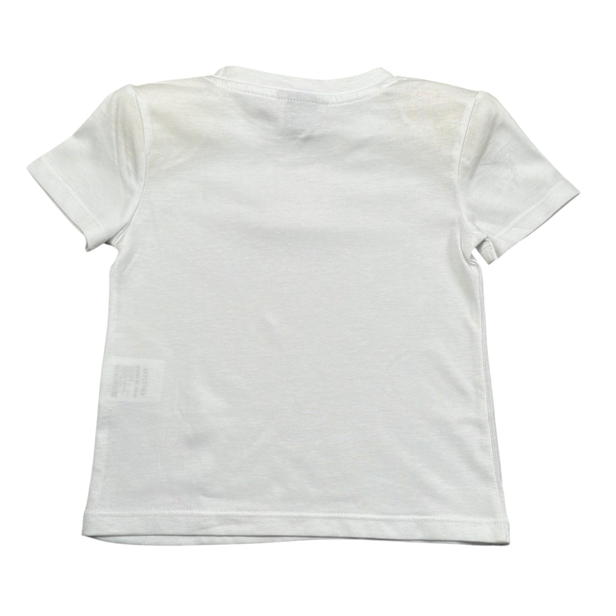 Mariuccia T-Shirt Girocollo Tinta Unita per Neonata MBS23T780N BIANCO MARIUCCIA 
